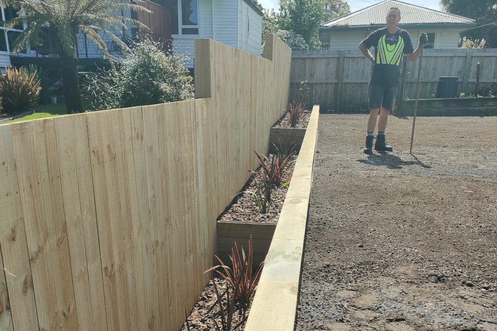 Example of our landscaping work