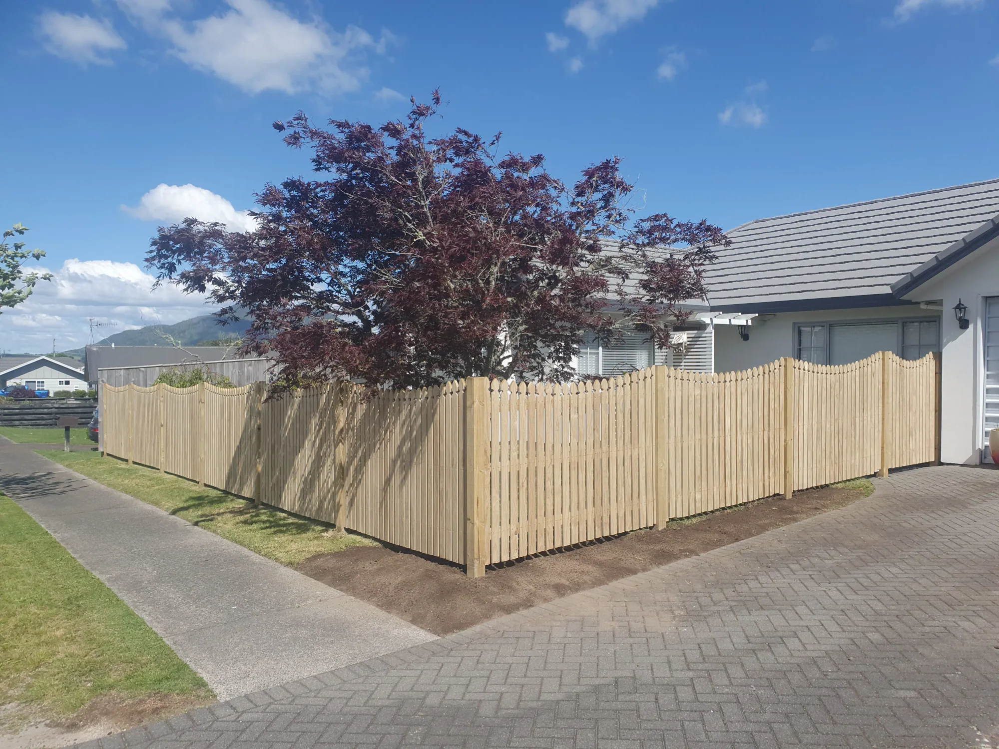 Example of our landscaping work