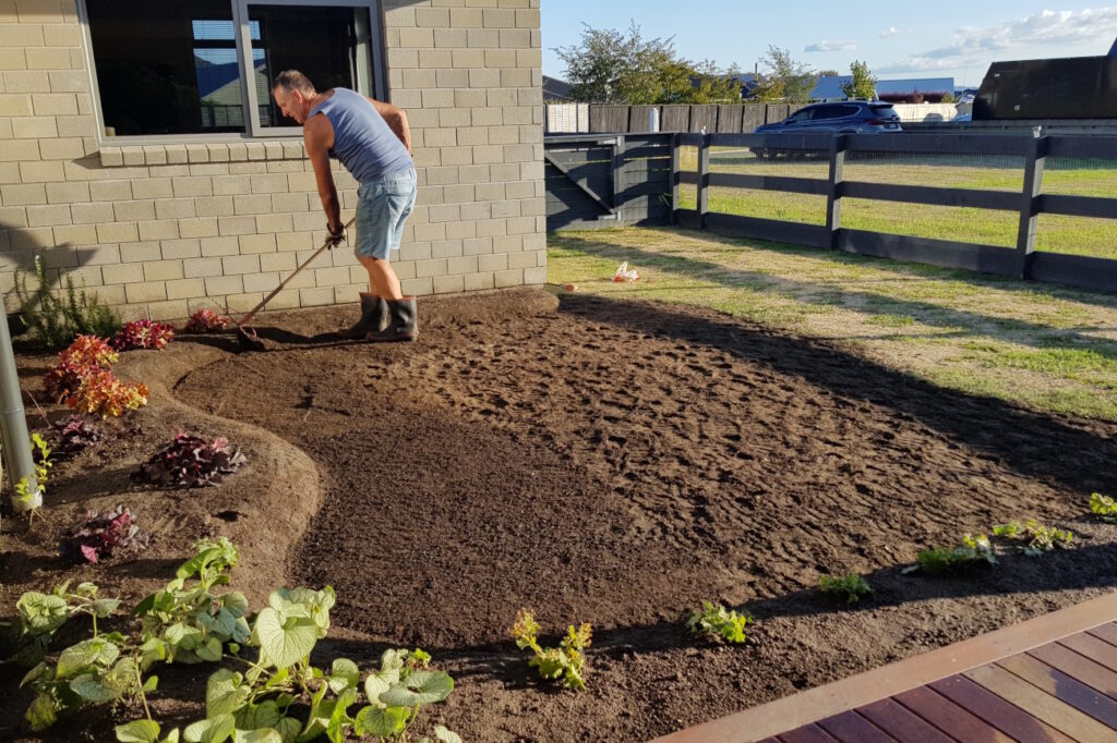 Gardening preparation Taupo